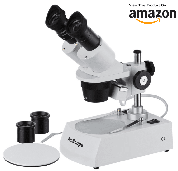 AmScope SE306R-PZ Forward Binocular Stereo Microscope