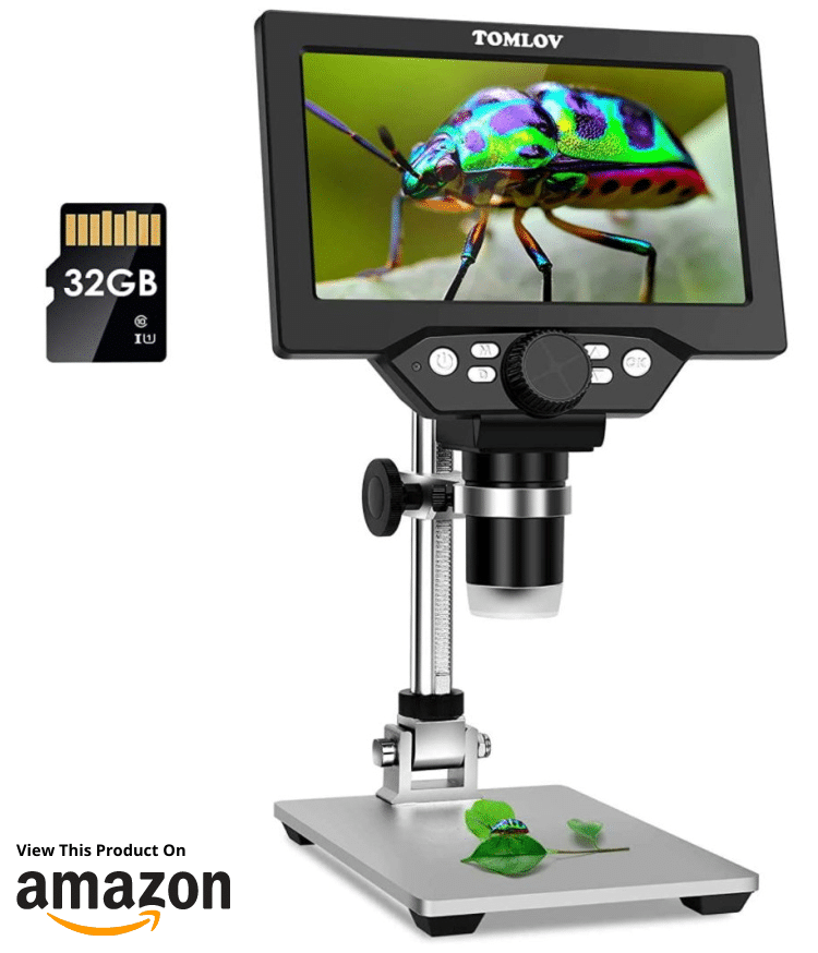 TOMLOV 7" LCD Digital Microscope
