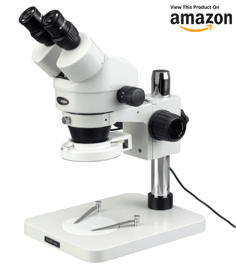 AmScope SM-1BSX-64S Professional Binocular Stereo Zoom Microscope