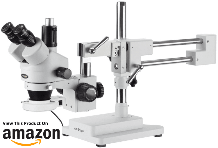 AmScope SM-4TZ-56S Professional Trinocular Stereo Zoom Microscope