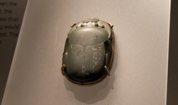 scarab beetle amulet